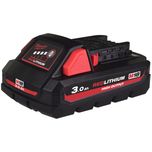 MILWAUKEE M18 RED LITHIUM HIGH OUTPUT 3.0 AH BATTERY - M18HB3
